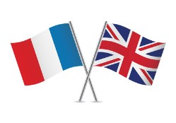 Französisch und Englisch